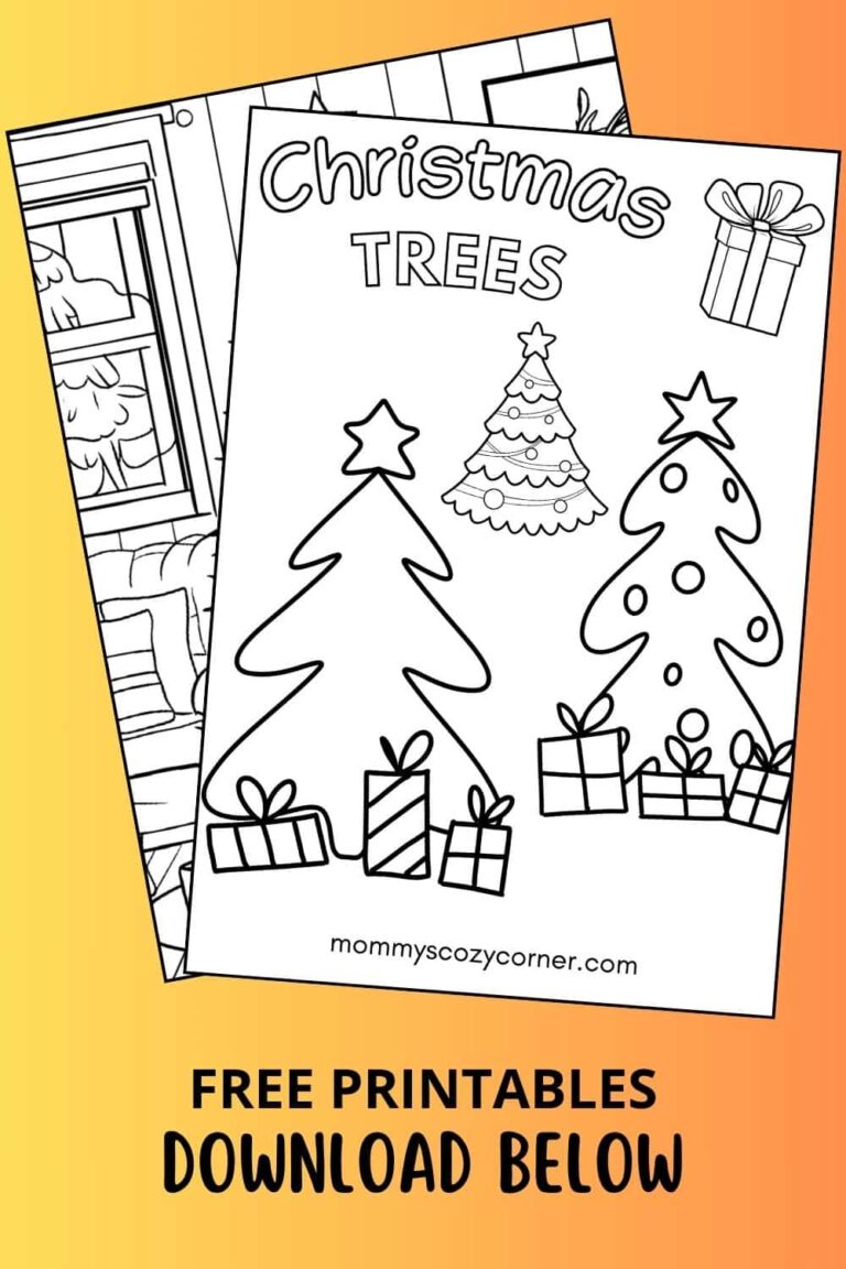 17 Christmas Tree Coloring Pages Printables For Kids