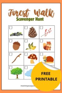 2 Forest Scavenger Hunt Printables For Kids For Home And Outside