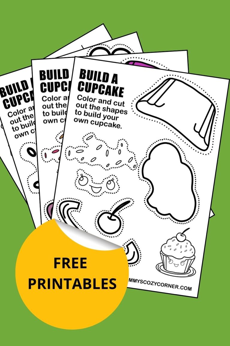 3 Build Your Own Cupcakes Printables For Kids