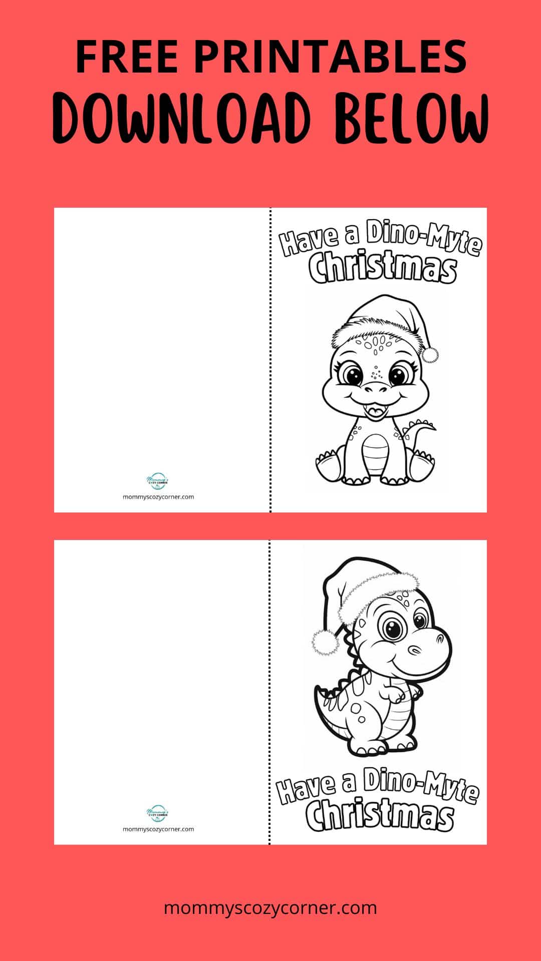 17 Christmas Card Coloring Pages - Free Printables For Kids
