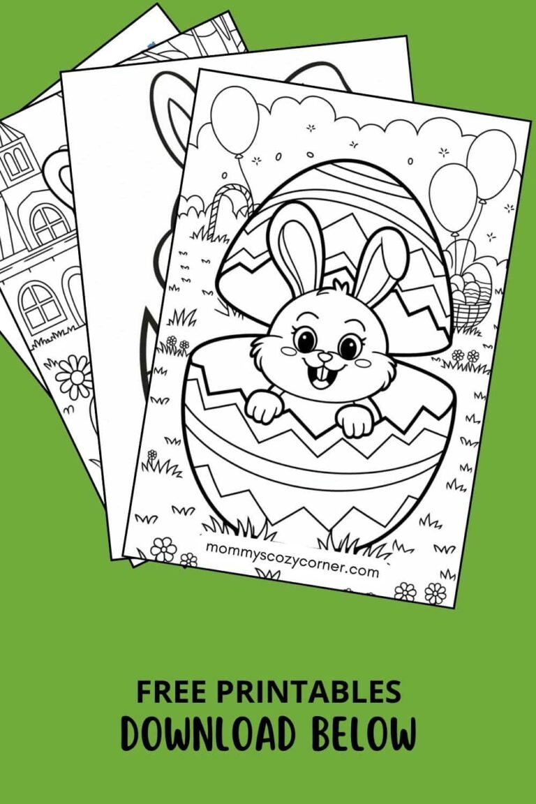 15 Easter Bunny Coloring Pages – Free Printables For Kids