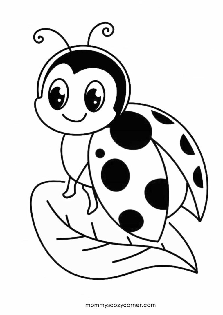 16 Free Ladybug Coloring Pages