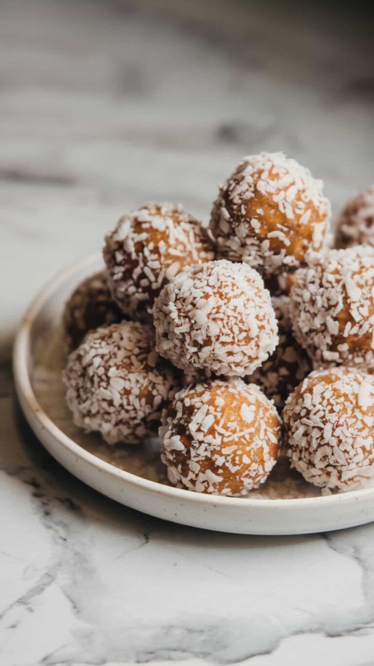 My Easy No Bake Chickpea Protein Balls Without Peanut Butter