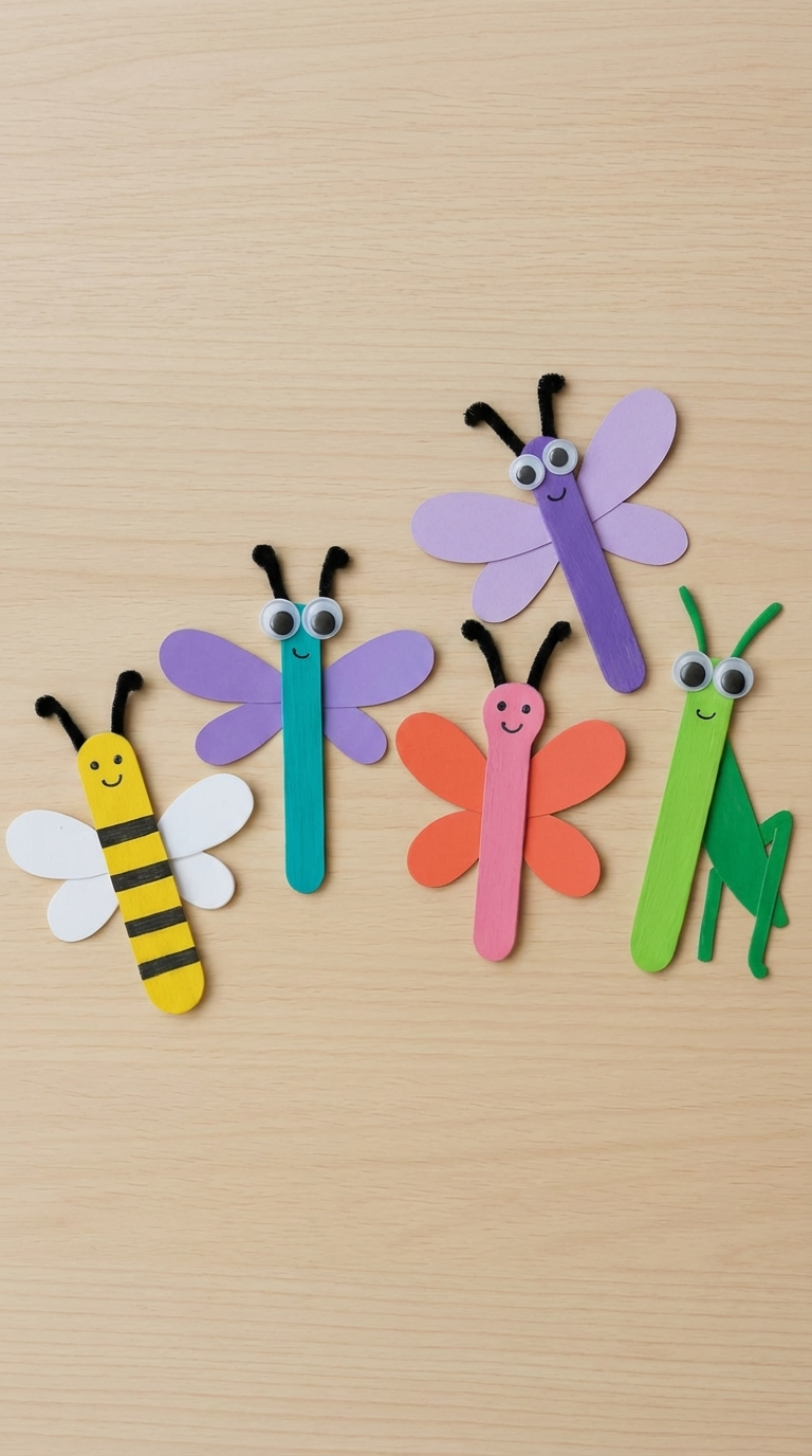 17 Spring Popsicle Stick Crafts for Kids